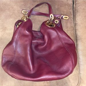 Red Micheal Kors bag